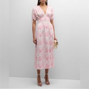LoveShackFancy | Dresses | Loveshackfancy Stacy Duster Floral Rose Pink  Purple Maxi Dress | Poshmark